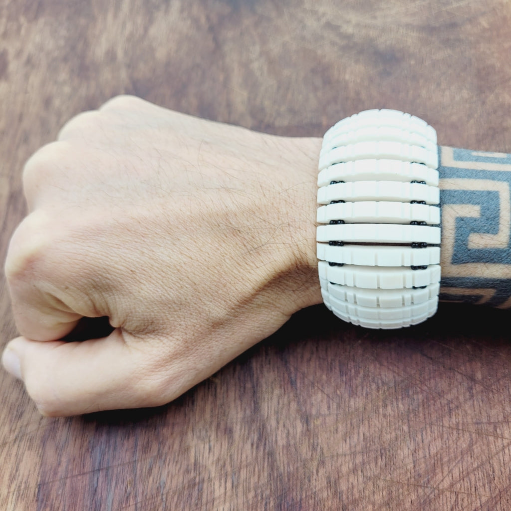 Pulseira Indígena Branca Povo Xakriabá