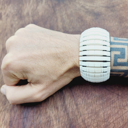 Pulseira Indígena Branca Povo Xakriabá