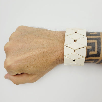Pulseira Indígena Branca Povo Xakriabá