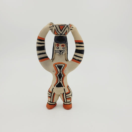 Ritxoko Indígena Karajá Boneca de cerâmica