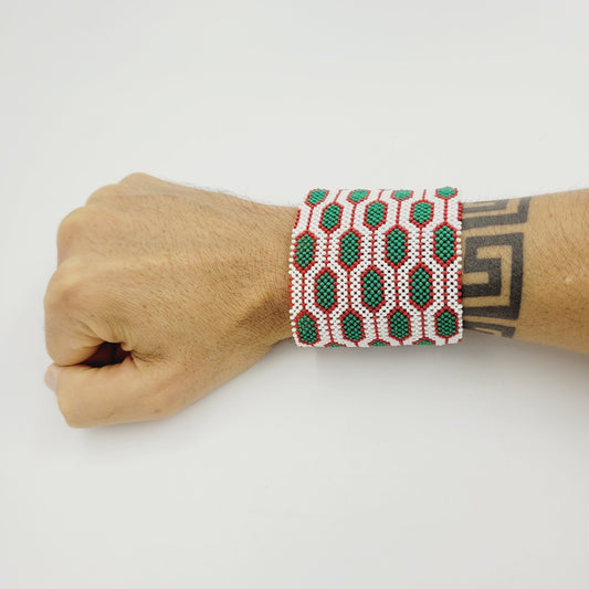Pulseira Colorida de Miçanga Povo Kayapó