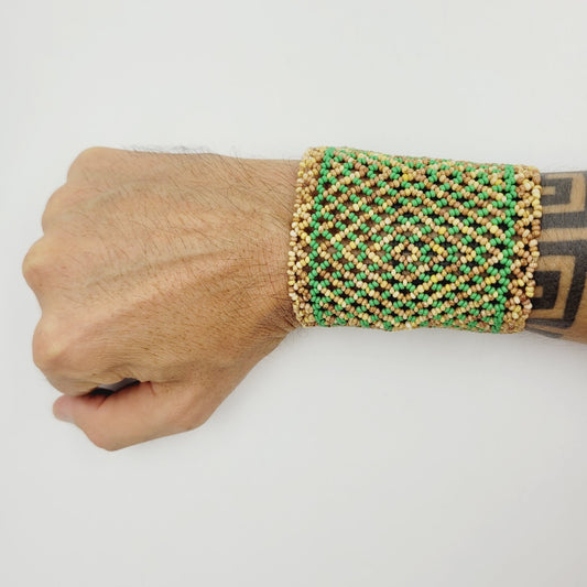 Pulseira de Miçanga Indígena Waura