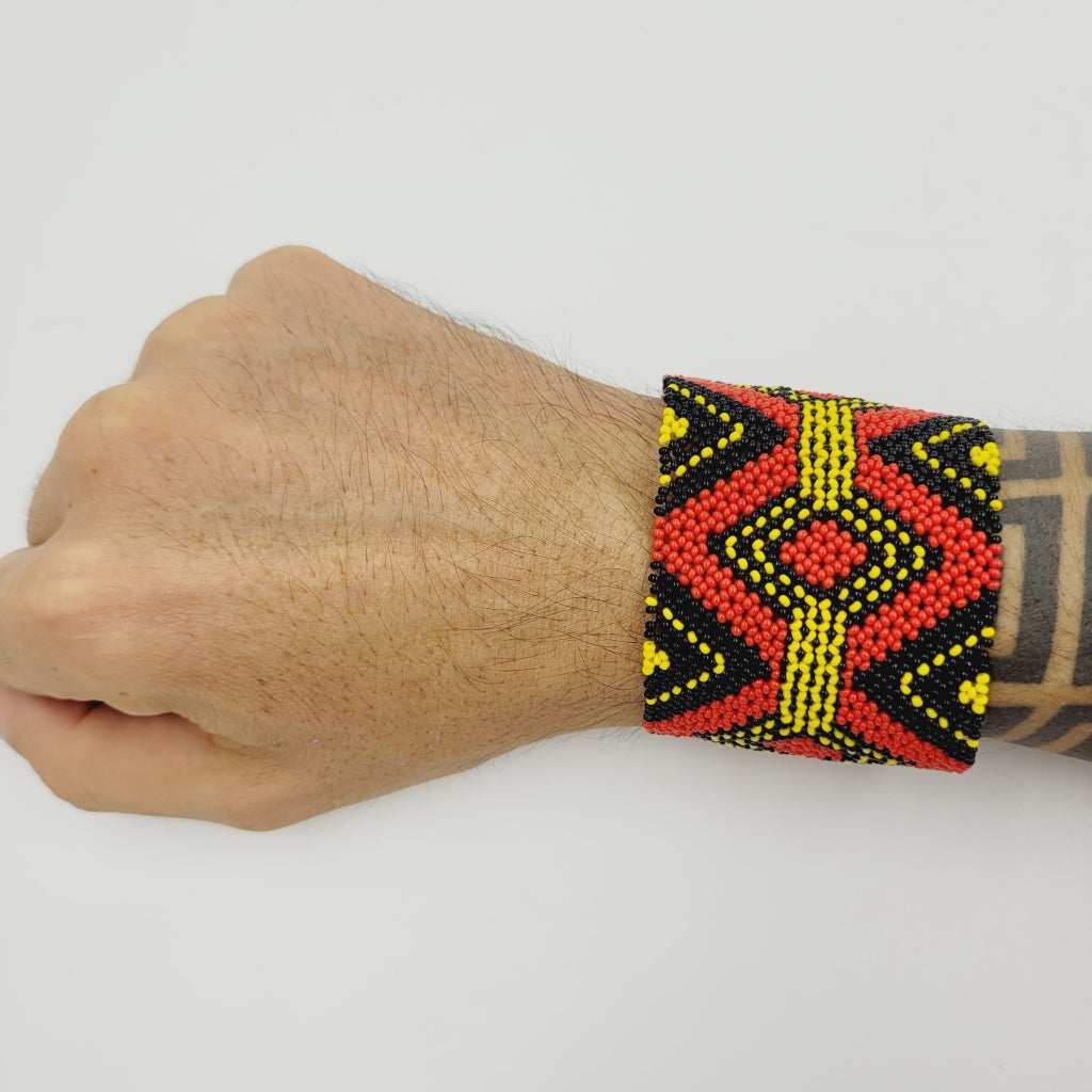 Pulseira de Miçanga Artesanal Povo Kanela