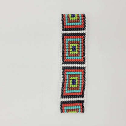 Pulseira de Miçanga Colorida Indígena Povo Kayapó