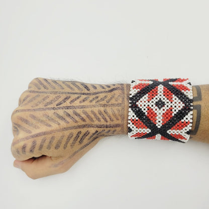 Pulseira Artesanal Indígena Povo Kayapó