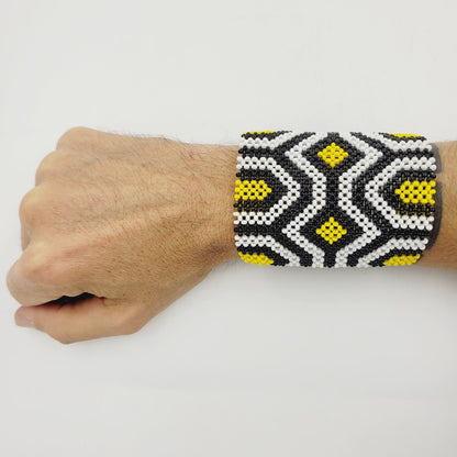 Pulseira de Miçanga de Vidro Povo Kayapó