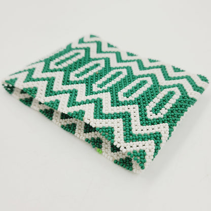 Pulseira Verde e Branco Kayapó