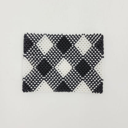 Pulseira Xadrez Preto e Branco Waura