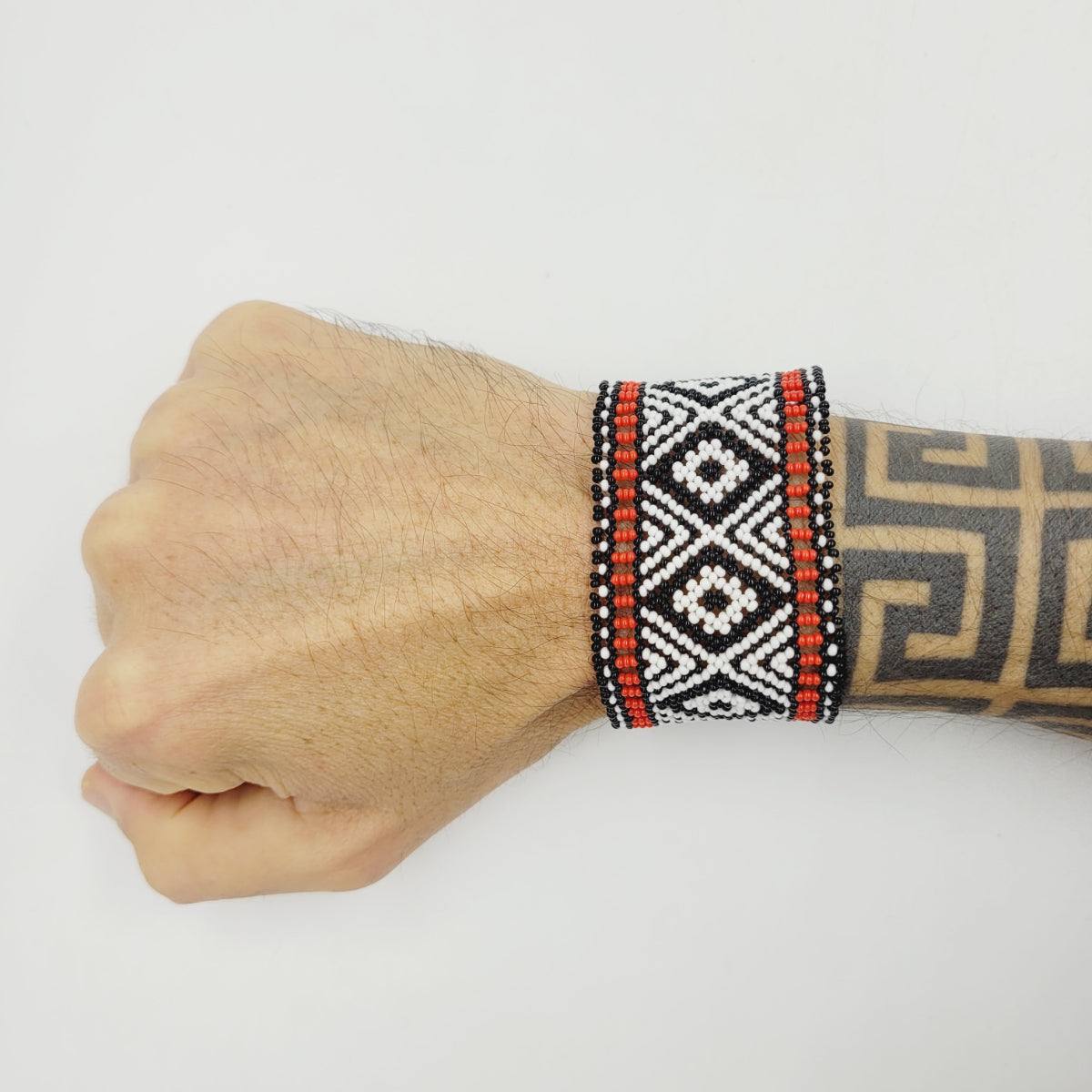 Pulseira Geométrica de Miçanga Waura