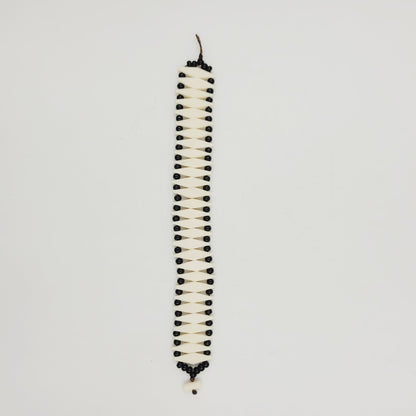 Pulseira de Osso Indígena Xakriabá