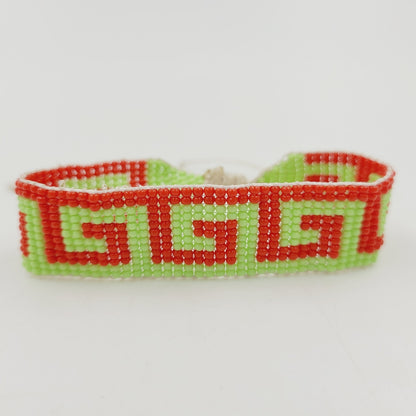 Pulseira de Miçanga Ajustável  Povo Wayana