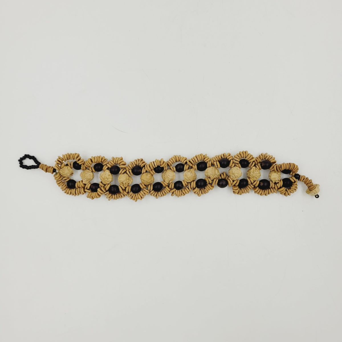 Pulseira de Sementes Naturais Apiaká