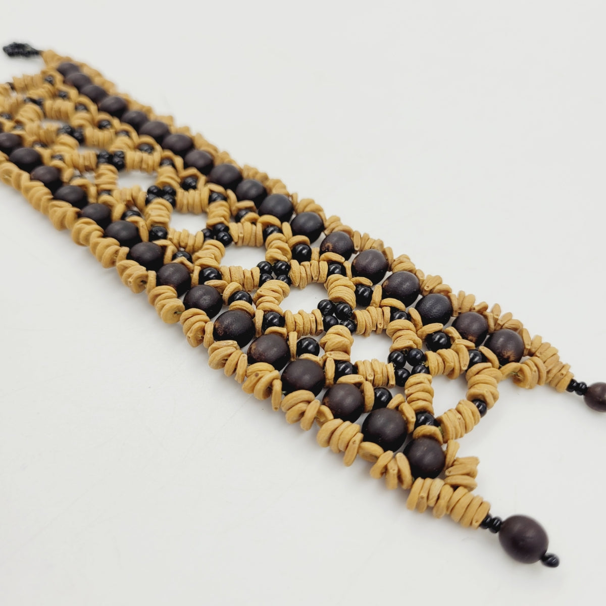 Pulseira de Sementes Artesanal Povo Apiaká