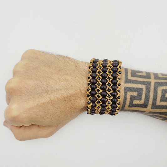 Pulseira Sementes Naturais