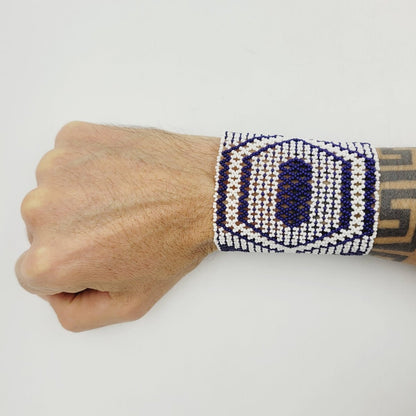 Pulseira Indígena de Miçanga Kayapó