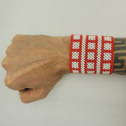 Pulseira Indígena de Miçanga Kayapó