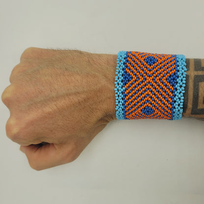Pulseira Indígena de Miçanga Waura