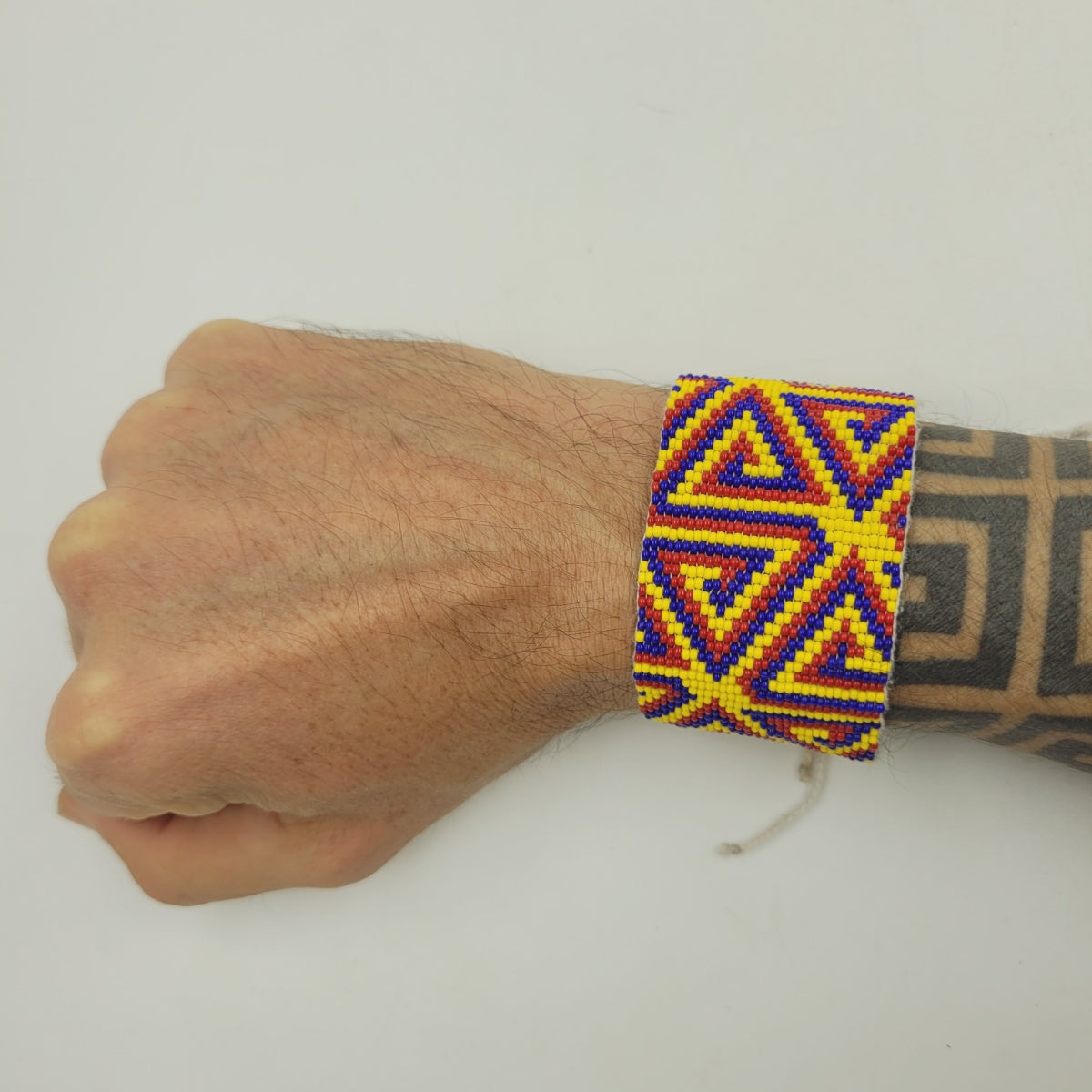 Pulseira Indígena de Miçanga Tiriyó