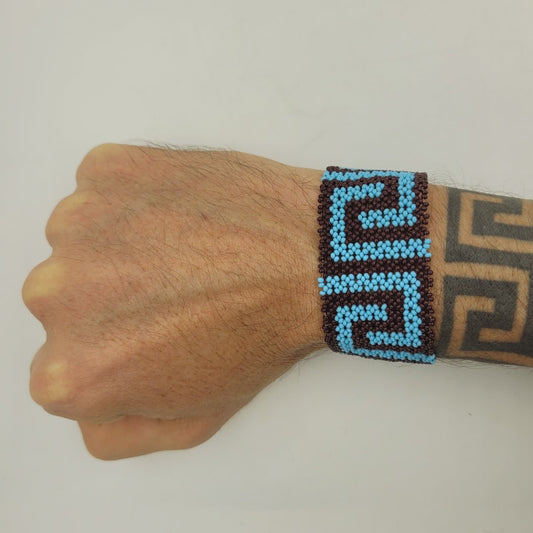 Pulseira Indígena de Miçanga  Tiriyó