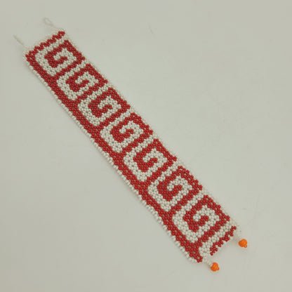 Pulseira Indígena de Miçanga  Tiriyó