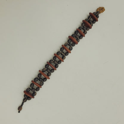 Pulseira Indígena de Sementes Tiriyó