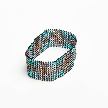 Pulseira Indígena de Miçanga Kayapó
