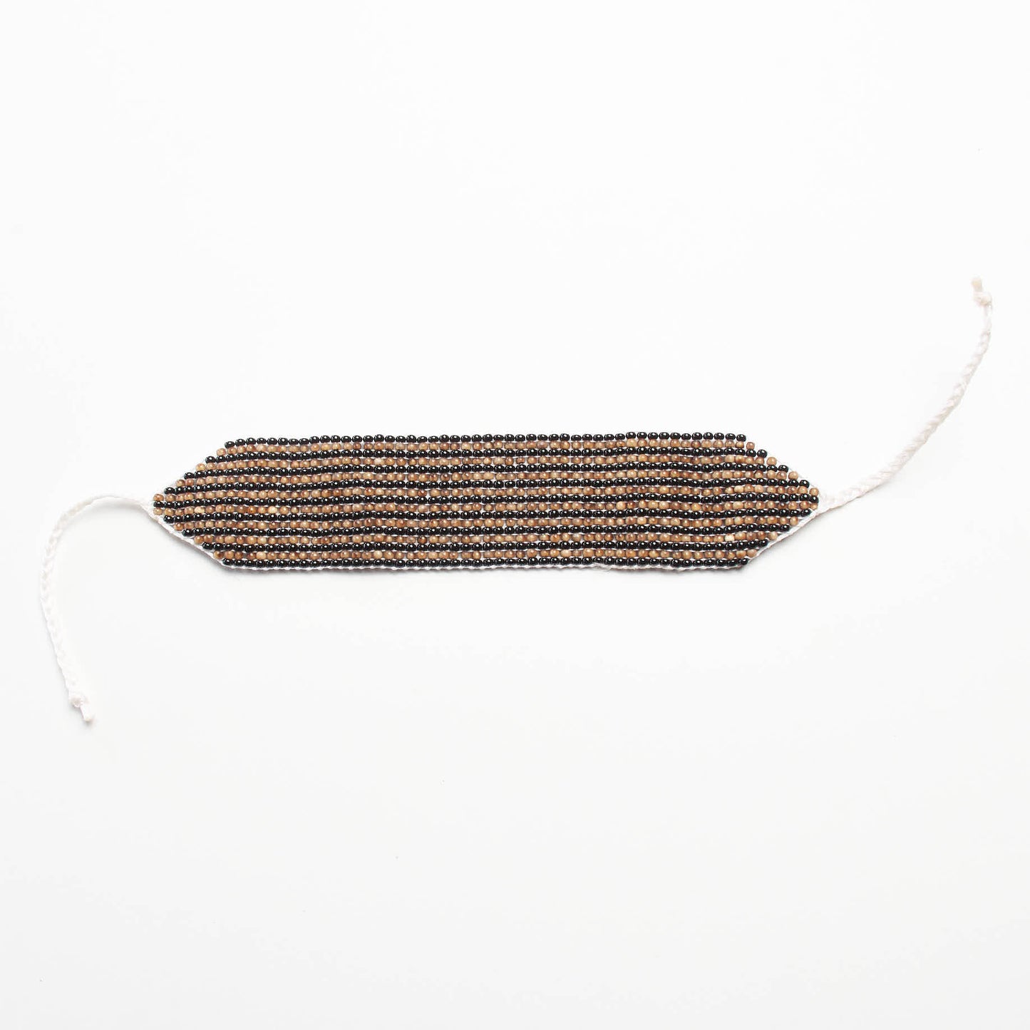 Pulseira de Sementes e miçangas Povo Gavião
