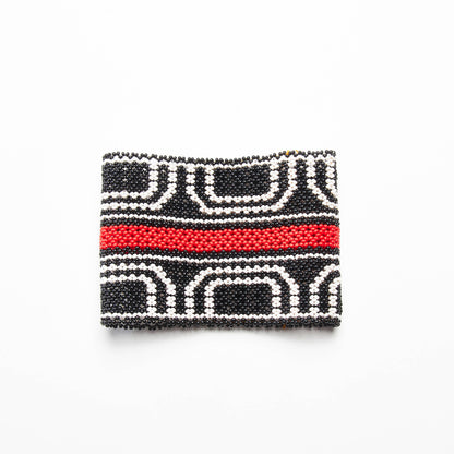 Pulseira de Miçanga fio Elástico Povo Waura
