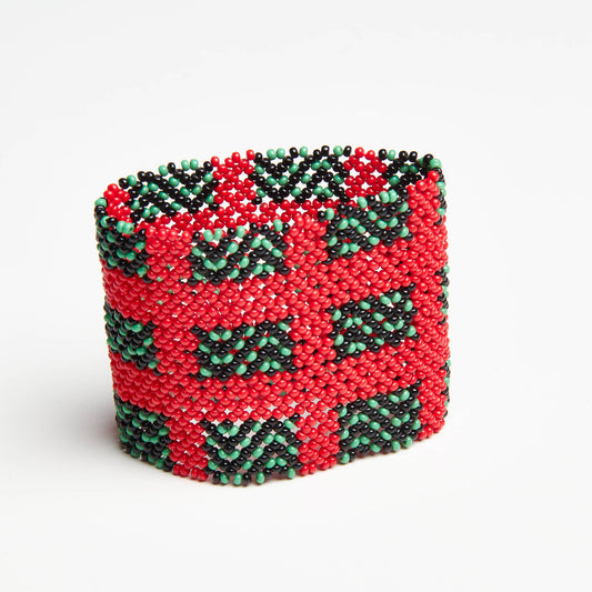 Pulseira Indígena de Miçanga Kayapó