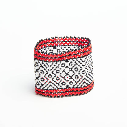 Pulseira de Miçanga fio Elástico Povo Kamayurá