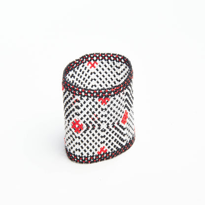 Pulseira de Miçanga fio Elástico Povo Waura