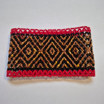 Pulseira de Miçanga fio Elástico Povo Waura