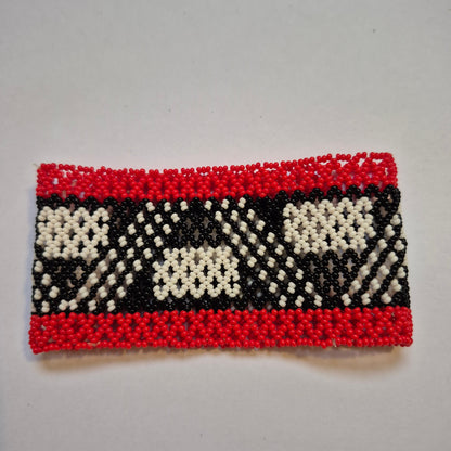 Pulseira de Miçanga fio de Nylon Povo Waura