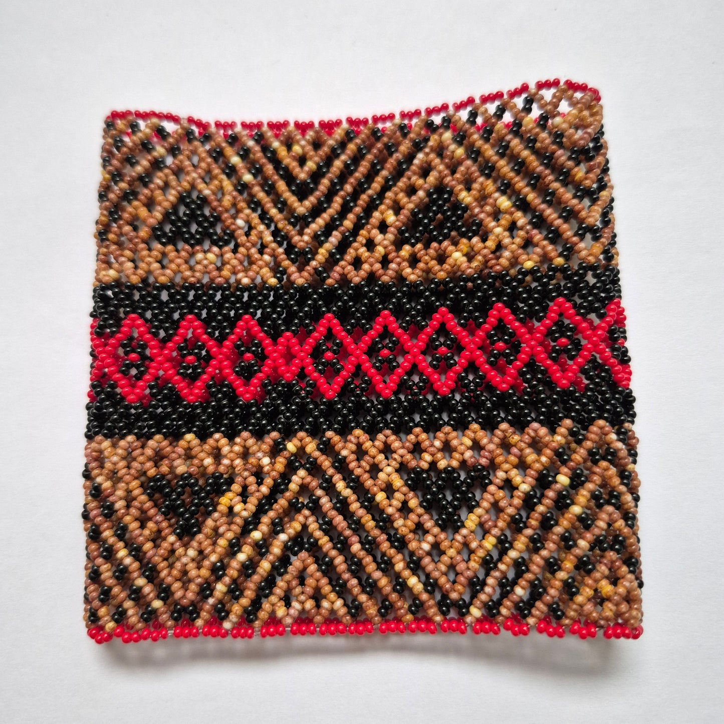 Pulseira de Miçanga fio Elástico Povo Waura