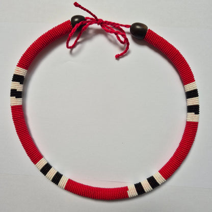 Colar de Miçanga Cobra Coral Waura