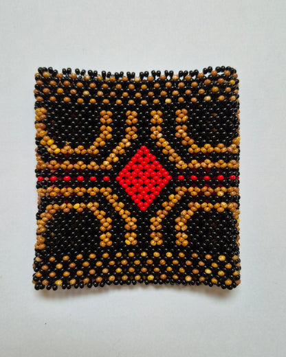 Pulseira de Miçanga Fio Elástico Povo Waura