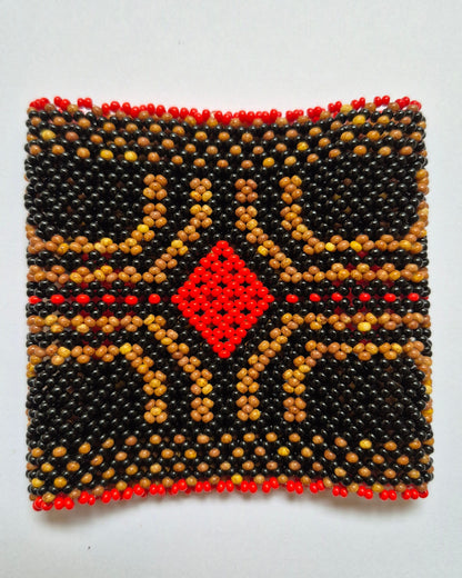 Pulseira de Miçanga Fio Elástico Povo Waura