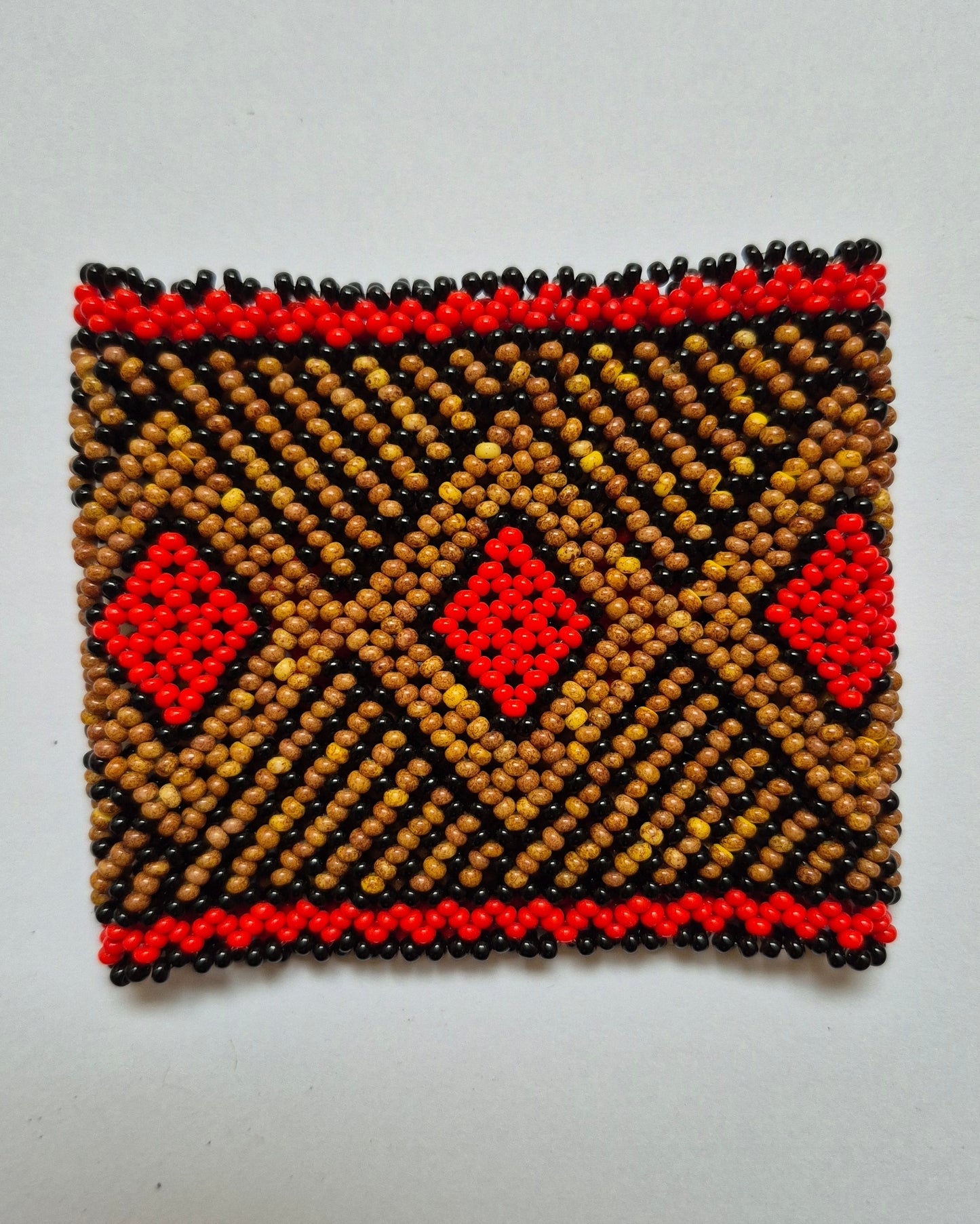 Pulseira de Miçanga Fio Elástico Povo Waura