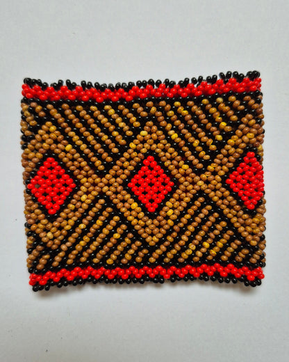Pulseira de Miçanga Fio Elástico Povo Waura