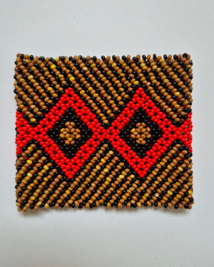 Pulseira de Miçanga Fio Elástico Povo Waura