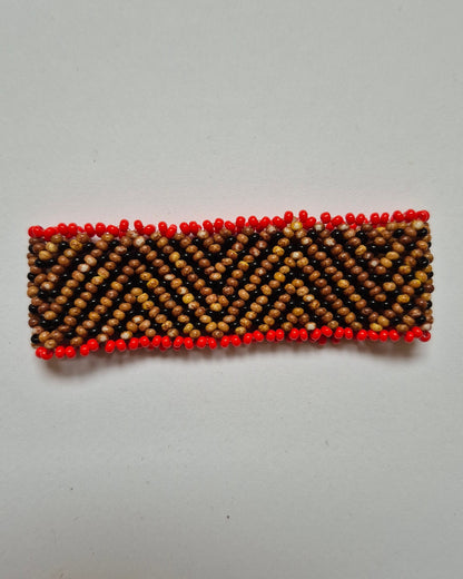 Pulseira de Miçanga Fio Elástico Povo Waura