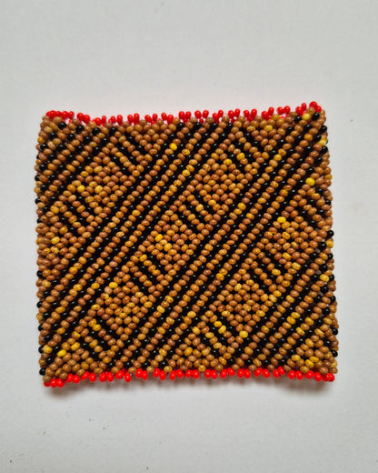 Pulseira de Miçanga Fio Elástico Povo Waura