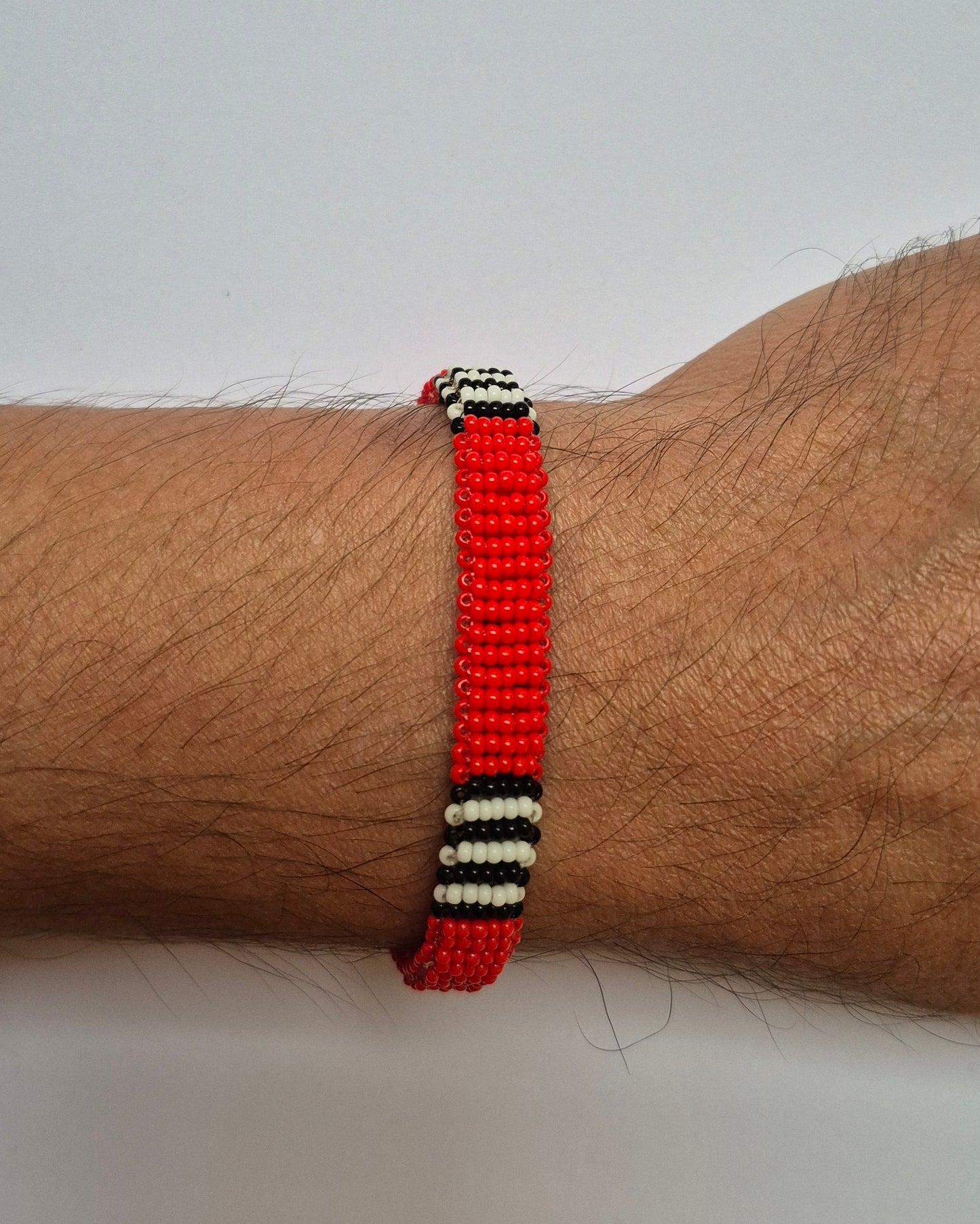 Pulseira Cobra Coral Povo Waura