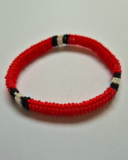 Pulseira Cobra Coral Povo Waura