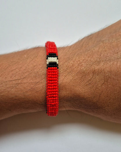 Pulseira Cobra Coral Povo Waura