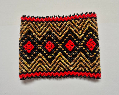 Pulseira de Miçanga fio Elástico Povo Kamayurá