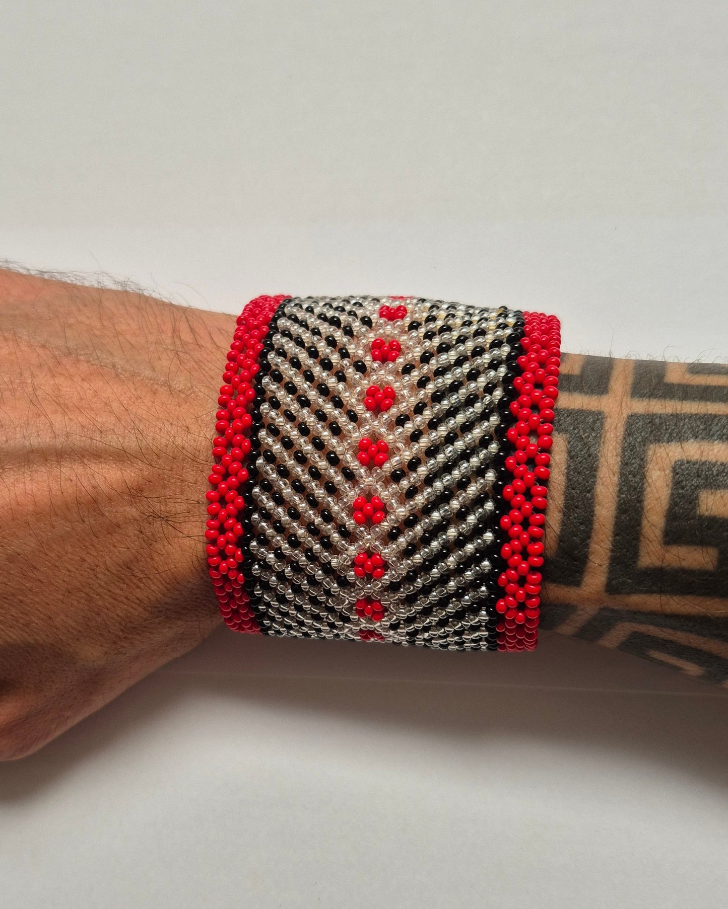 Pulseira de Miçanga fio Elástico Povo Kamayurá