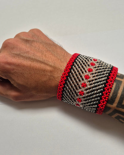 Pulseira de Miçanga fio Elástico Povo Kamayurá