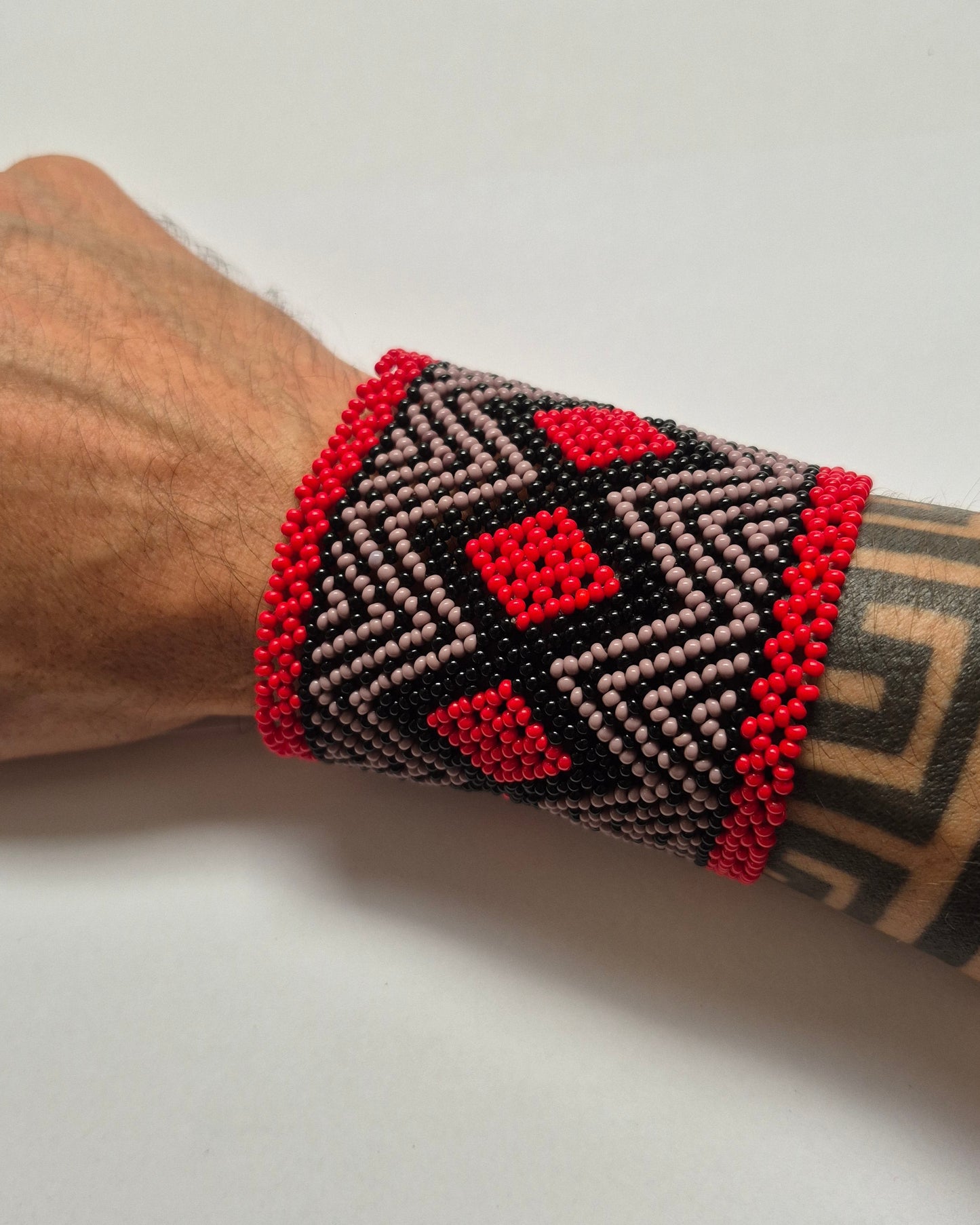 Pulseira de Miçanga fio Elástico Povo Kamayurá