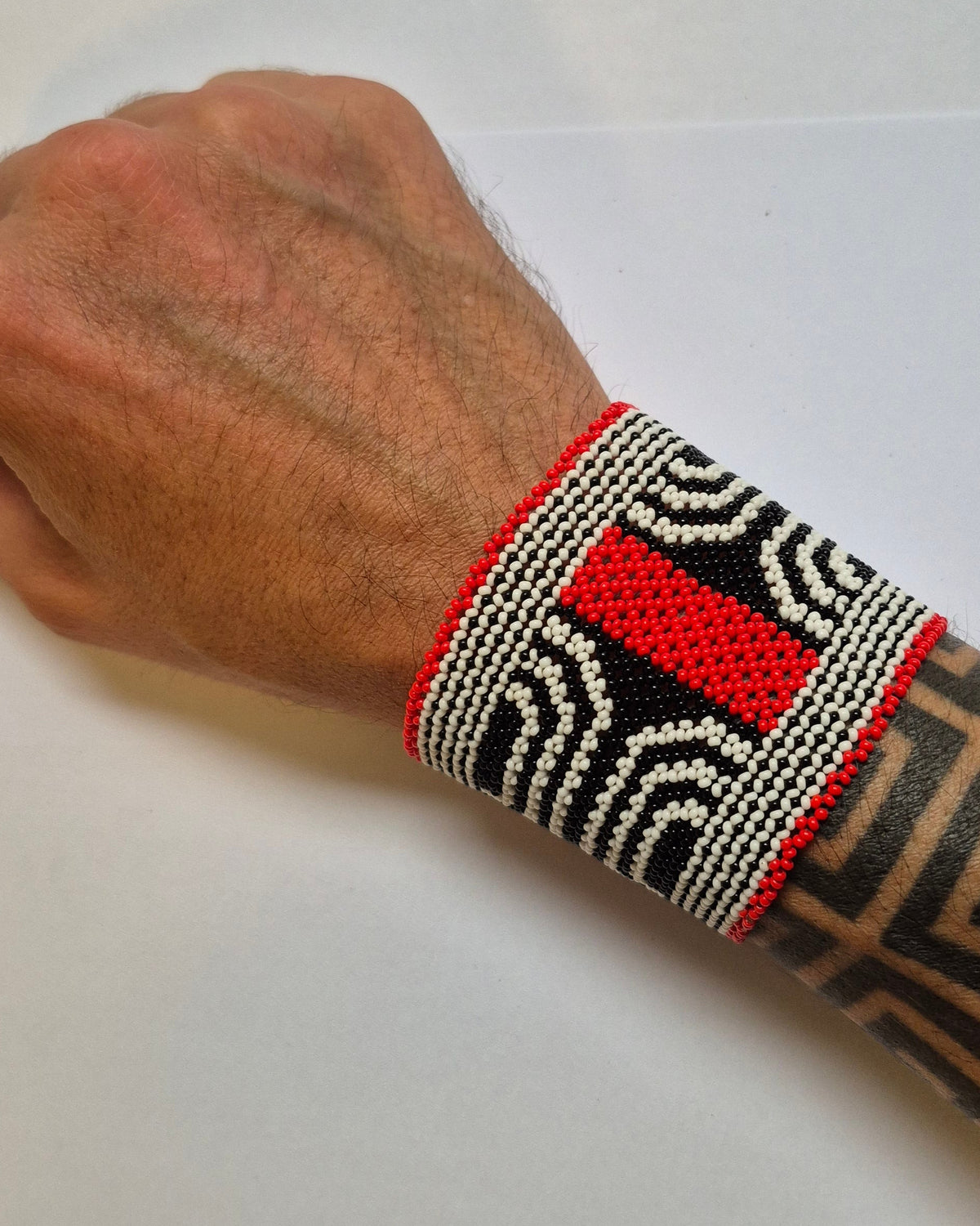 Pulseira de Miçanga fio Elástico Povo Kamayurá